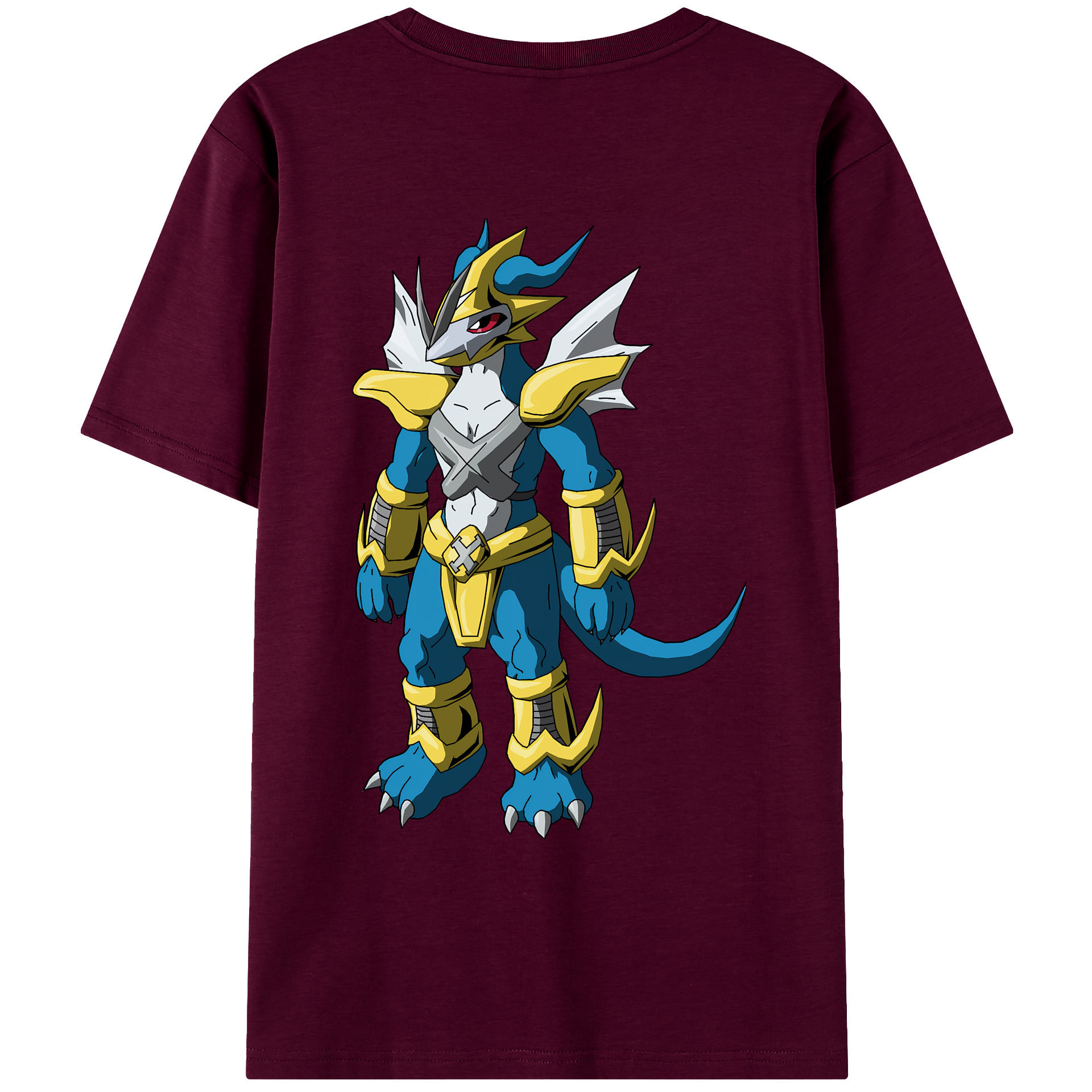 （画像用） Digimon デジタルモンスター/デジモン レディース半袖Tシャツ(バックプリント)